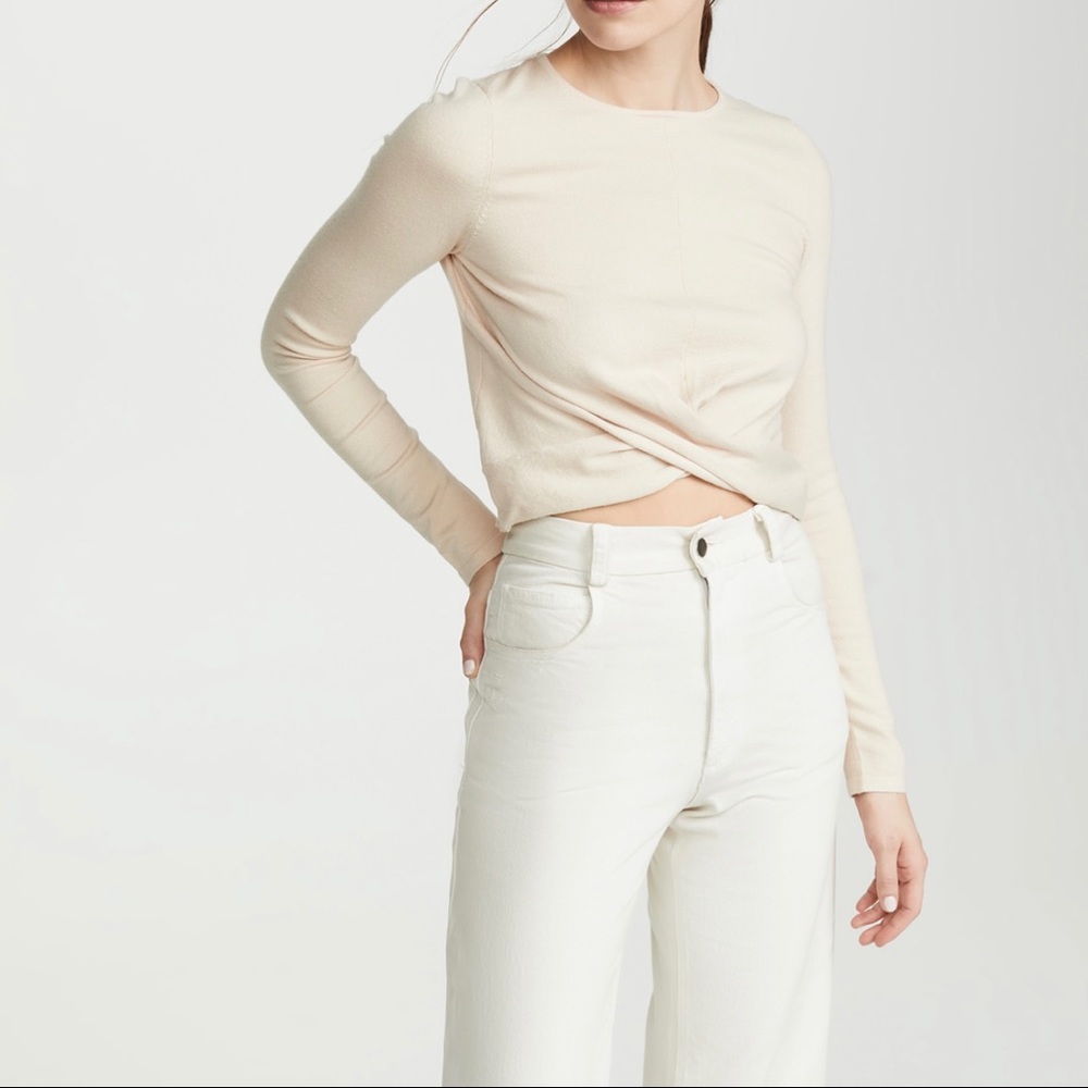 Line & Dot Sabine Twist Front Sweater XS